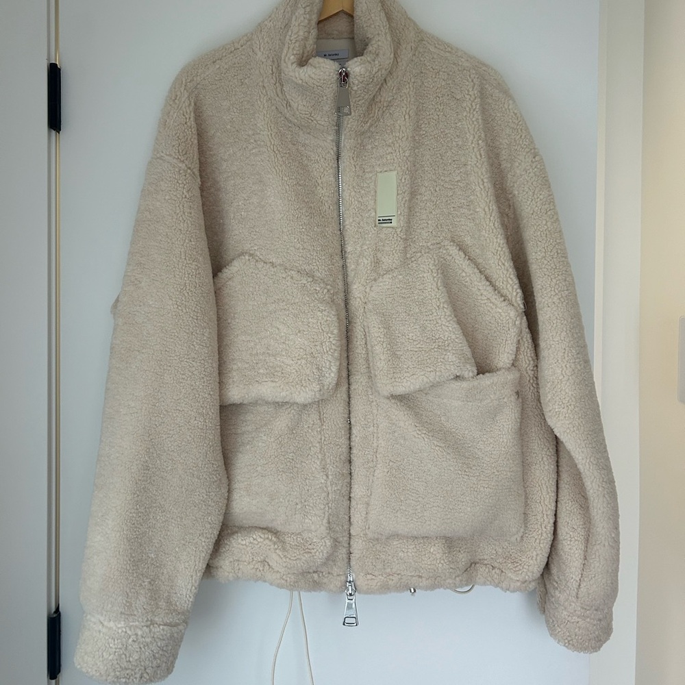 Mr. Saturday cream teddy fleece